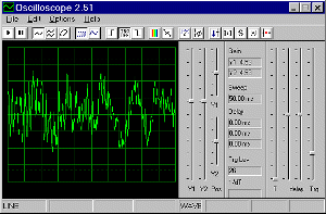 Oscilloscope for Windows 2.51 Screenshot Oscilloscope for Windows 2.51