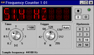 Frequency Counter 1.01 Screenshot Frequency Counter 1.01