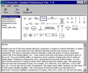 Schematic Symbol Reference 1.0 Screenshot Schematic Symbol Reference 1.0