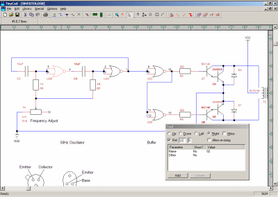 Screenshot TinyCAD