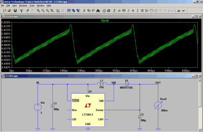 Screenshot LTspice IV