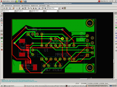 Screenshot KiCad